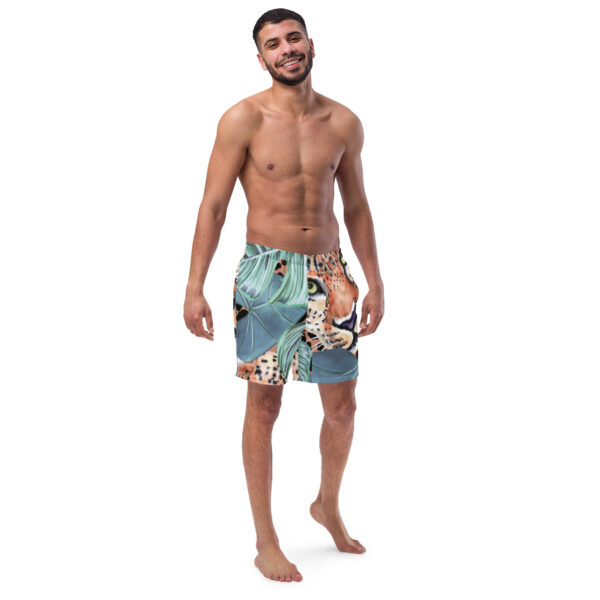 Recycelte Schwimmshorts Tiger