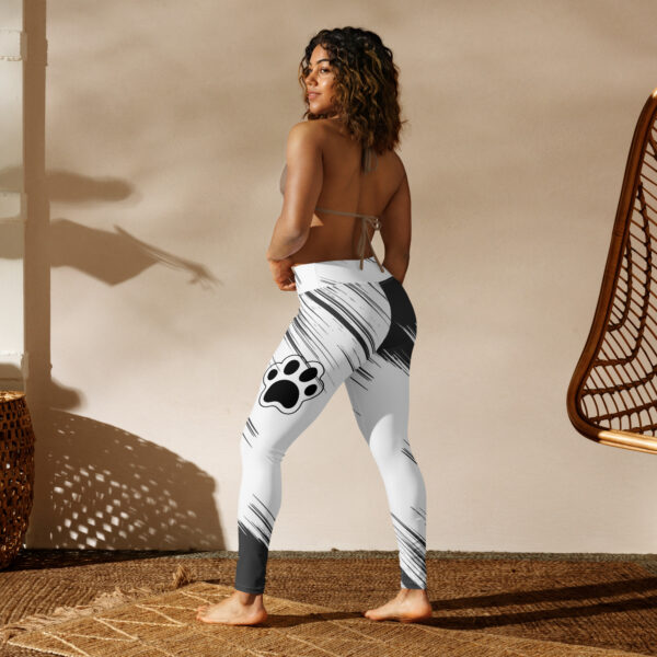 Yoga-Leggings Pfotenliebe
