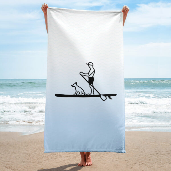 Hand-/ Duschtuch SUP Dog