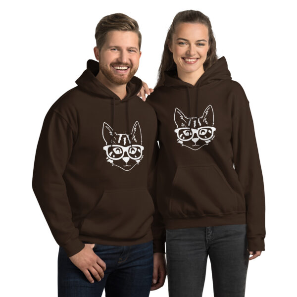 Unisex-Kapuzenpullover Cool Cat