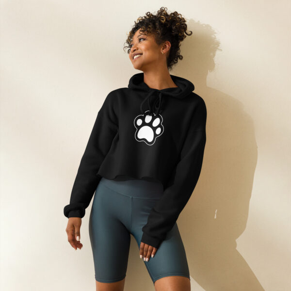 Crop-Hoodie Pfote