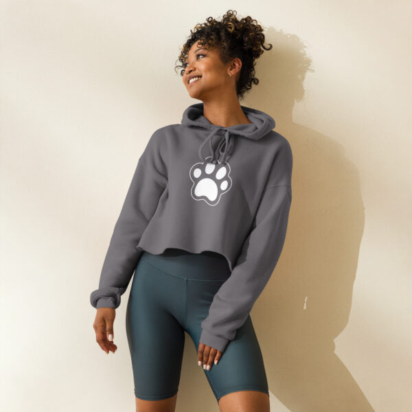 Crop-Hoodie Pfote