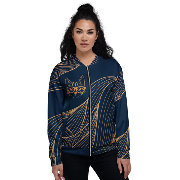 Unisex Bomberjacke Cool Cat