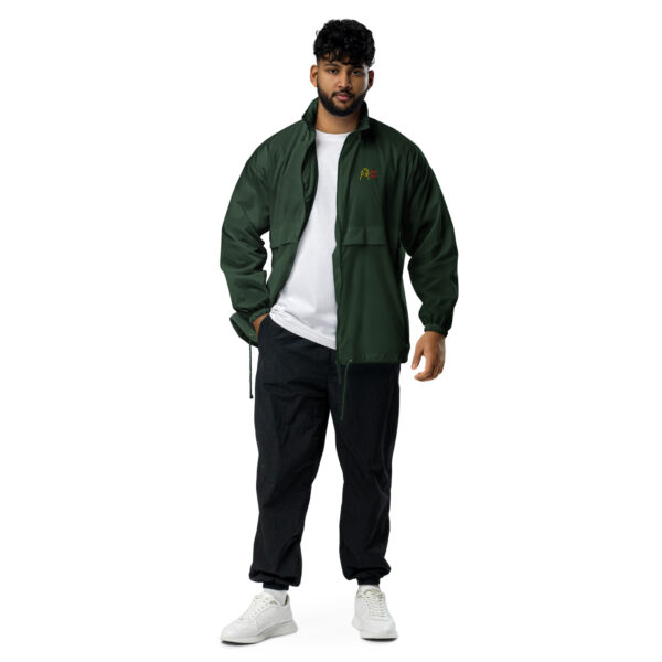 Basic-Unisex-Windbreaker Dog Dad