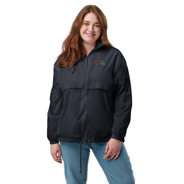 Basic-Unisex-Windbreaker Cat Mom