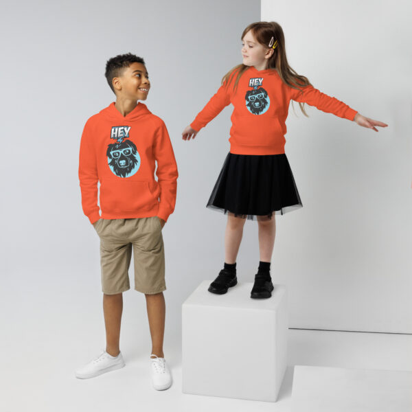 Öko-Kapuzenpullover für Kinder HEY!