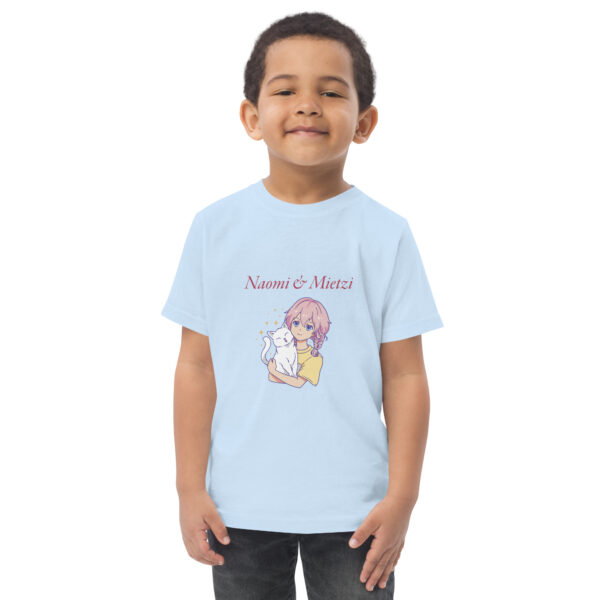 peronalisiertes Jersey-T-Shirt für Kleinkinder – Beispiel