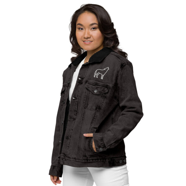 Unisex  Sherpa Jeansjacke Wolfslaut