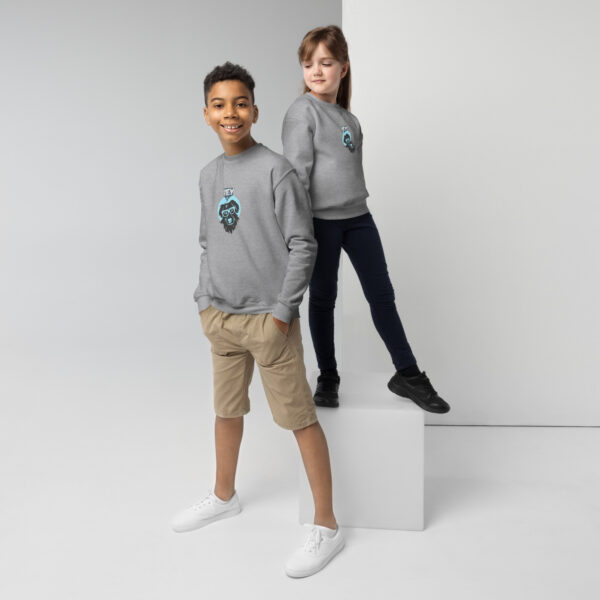 Pullover mit Rundhalsausschnitt für Jugendliche Hey High Five