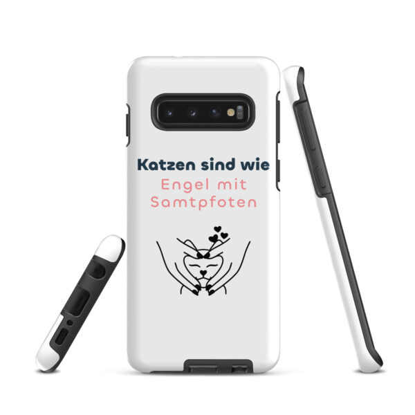 Hardcase Samsung®-Hülle “Katzen sind wie Engel mit Samtpfoten”