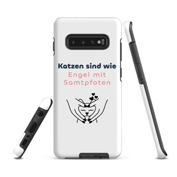 Hardcase Samsung®-Hülle “Katzen sind wie Engel mit Samtpfoten”