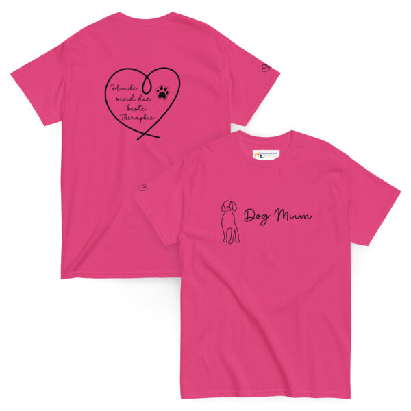 Klassisches T-Shirt Dog Mum