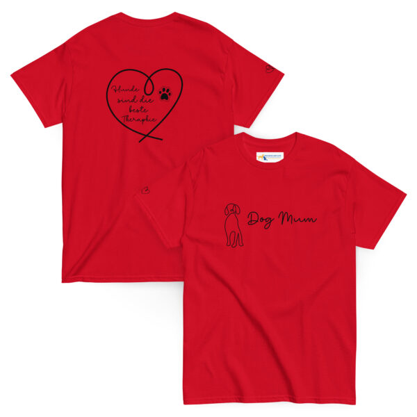 Klassisches T-Shirt Dog Mum